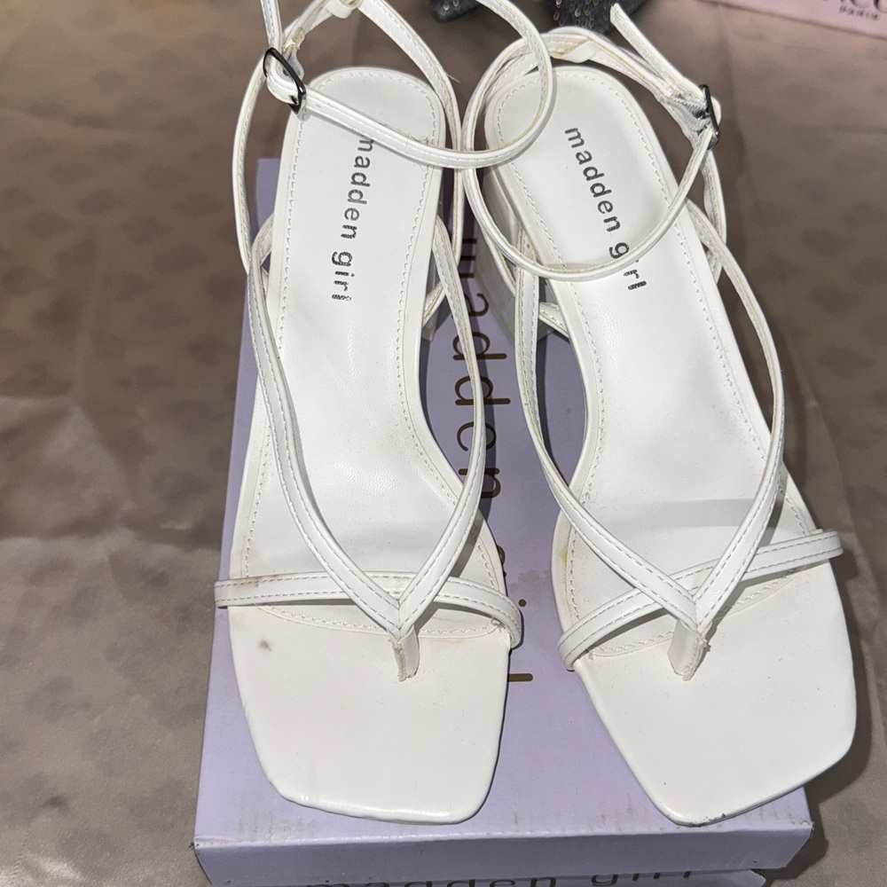 26. Madden Girl Sandals Never Used Size 6.5